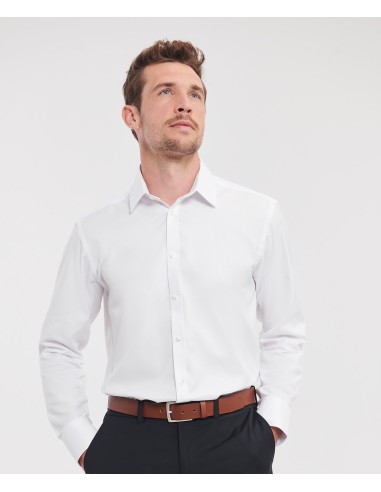 R-R-962M-0-Mens L/S Herringbone Shirt